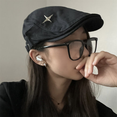 小众设计款日系暗黑风前进帽