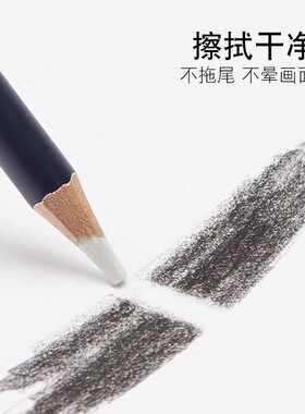 尼奥尼高光橡皮笔细节橡皮擦亮边擦学生绘图铅笔炭笔NYONI 高光笔