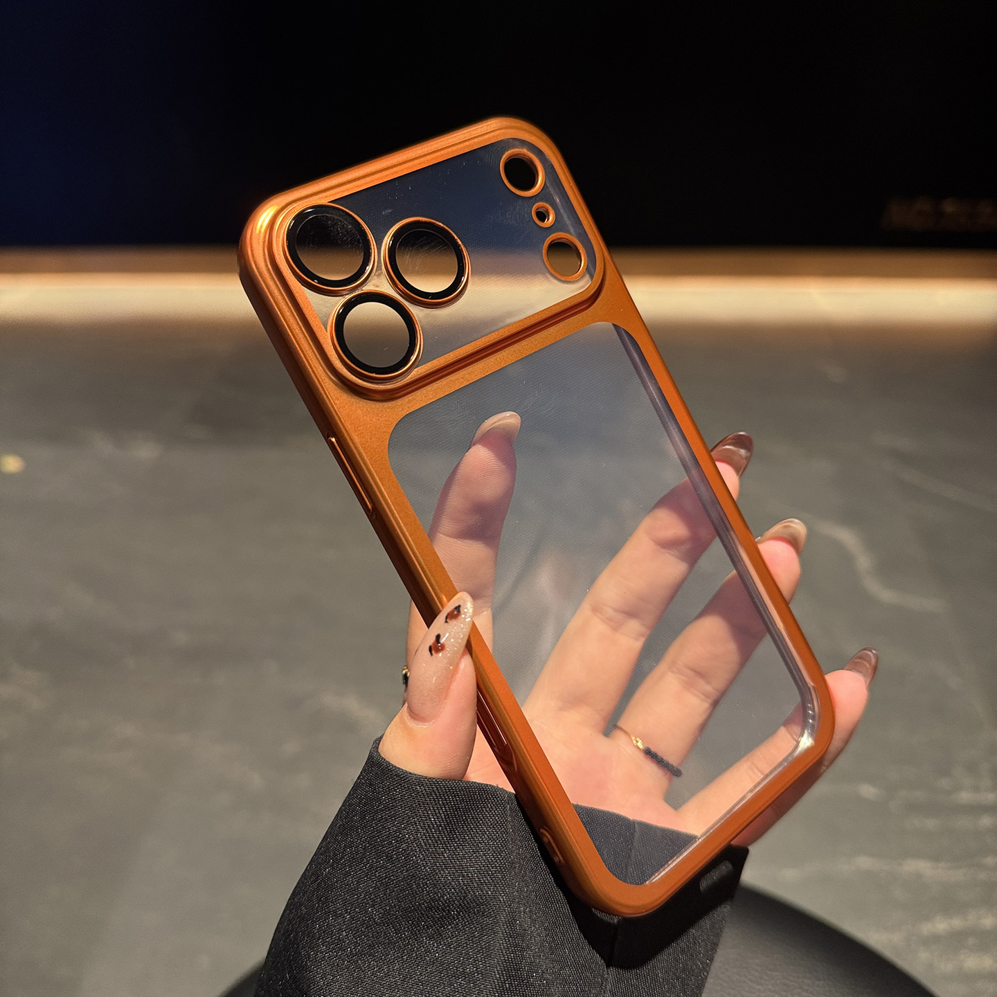 【透明电镀】适用苹果17的手机壳