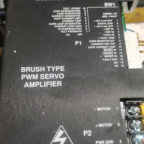 议价美国ADVANCED伺服驱动器 50A8LT-EB3 拆机一