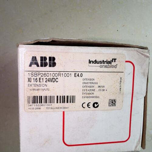 议价ABB扩展模块 XI16E1-E4.0 1SBP260100