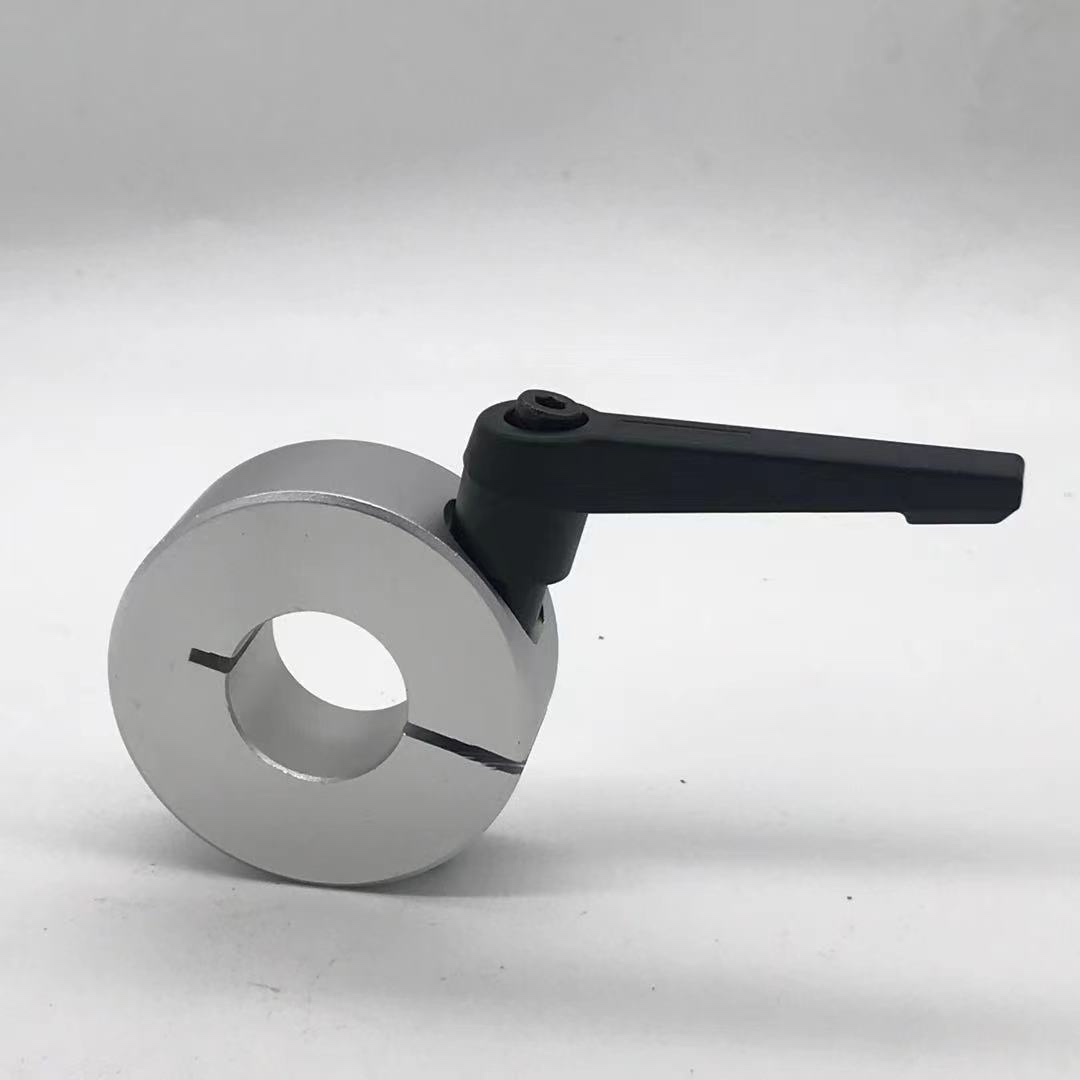 0开口型带手柄铝合金材质固定环