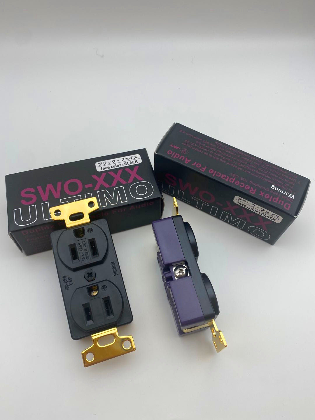 日本 oyaide 欧亚德 电之皇者 swo-xxx 24k金 钯金 发烧电源插座