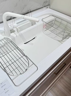 日本进口骊住LIXIL水槽焕白大理石大单槽厨房台盆家用洗护洗碗槽