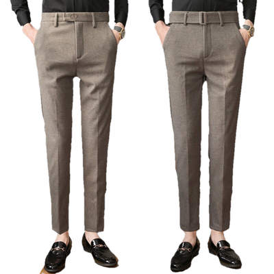 长裤/九分裤裤子修身休闲