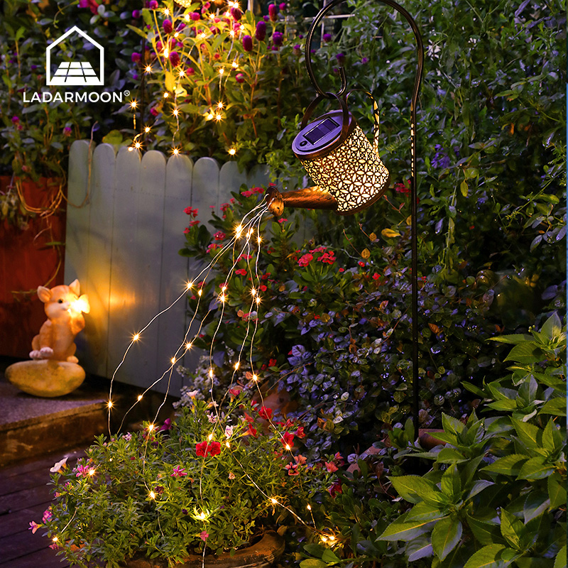 庭院彩灯太阳能装饰水壶彩灯