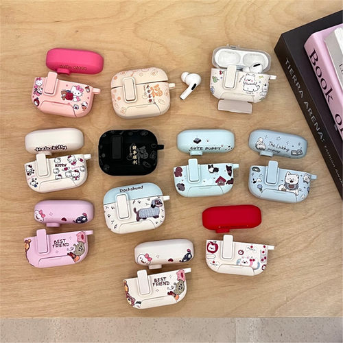 磁吸弹盖适用华为Freebuds 7i/pro5/pro4/pro5无线蓝牙耳机保护套Free Clip2苹果AirPods 4/5代磨砂pro2/3