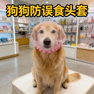 狗嘴套防误食头纱中小型犬外出遛狗嘴罩比熊柴犬宠物防舔防乱吃