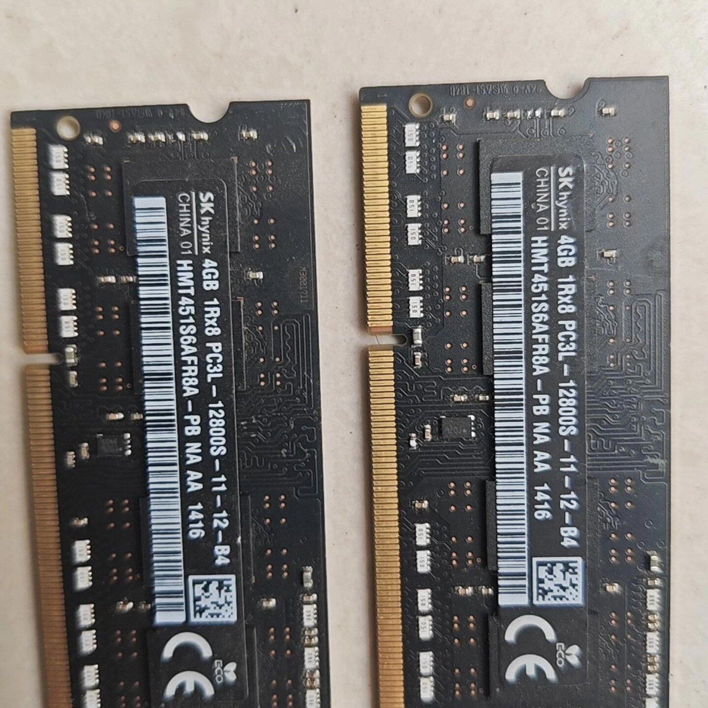 议价iMac内存条2个共8G，SK hynix海力士4G可维修