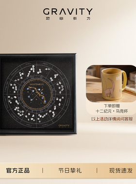 地心引力矿石标本相框水晶原石新年礼物十二星座幸运摆件装饰品