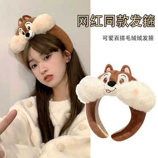 创意卡通大发箍女搞怪头箍可爱发卡成人搞笑洗脸敷面膜咸鱼头饰品