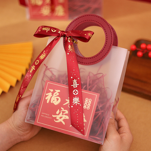 寿宴伴手礼袋寿礼老人生日祝寿伴手礼盒高端6080岁生日回礼袋