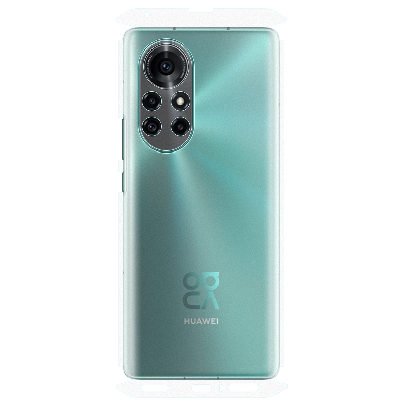适用华为nova8背膜nova7pro磨砂后膜全包边nova8pro彩膜贴纸8se 5G包边框水凝膜7se手机后盖保护膜镜头贴高清
