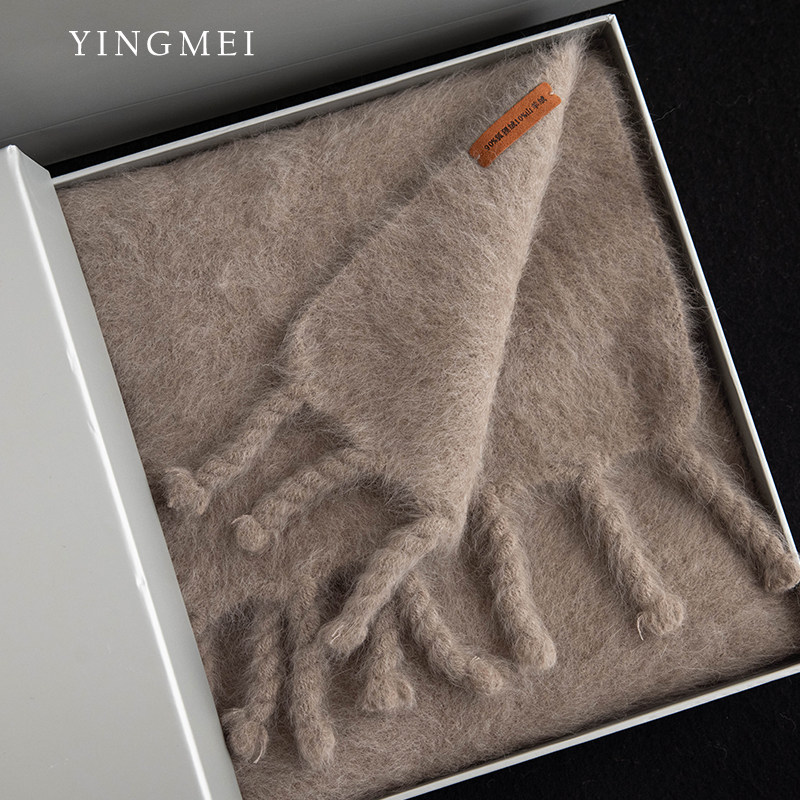 盈妹秋咖奶冻丨狐狸绒高阶围巾百搭手工制品辫子流苏加厚情侣围脖,服饰配件/皮带/帽子/围巾,围巾/丝巾/披肩,淘宝优惠券,粉丝福利购,淘宝优惠卷