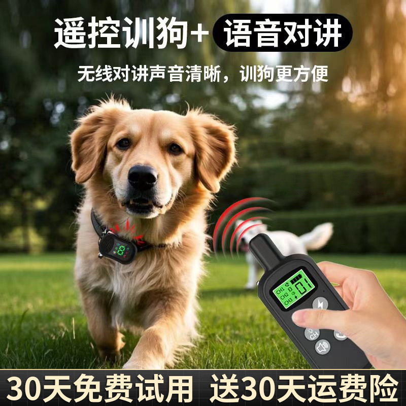 Remote control dog trainer, dog trainer, large, medium and small