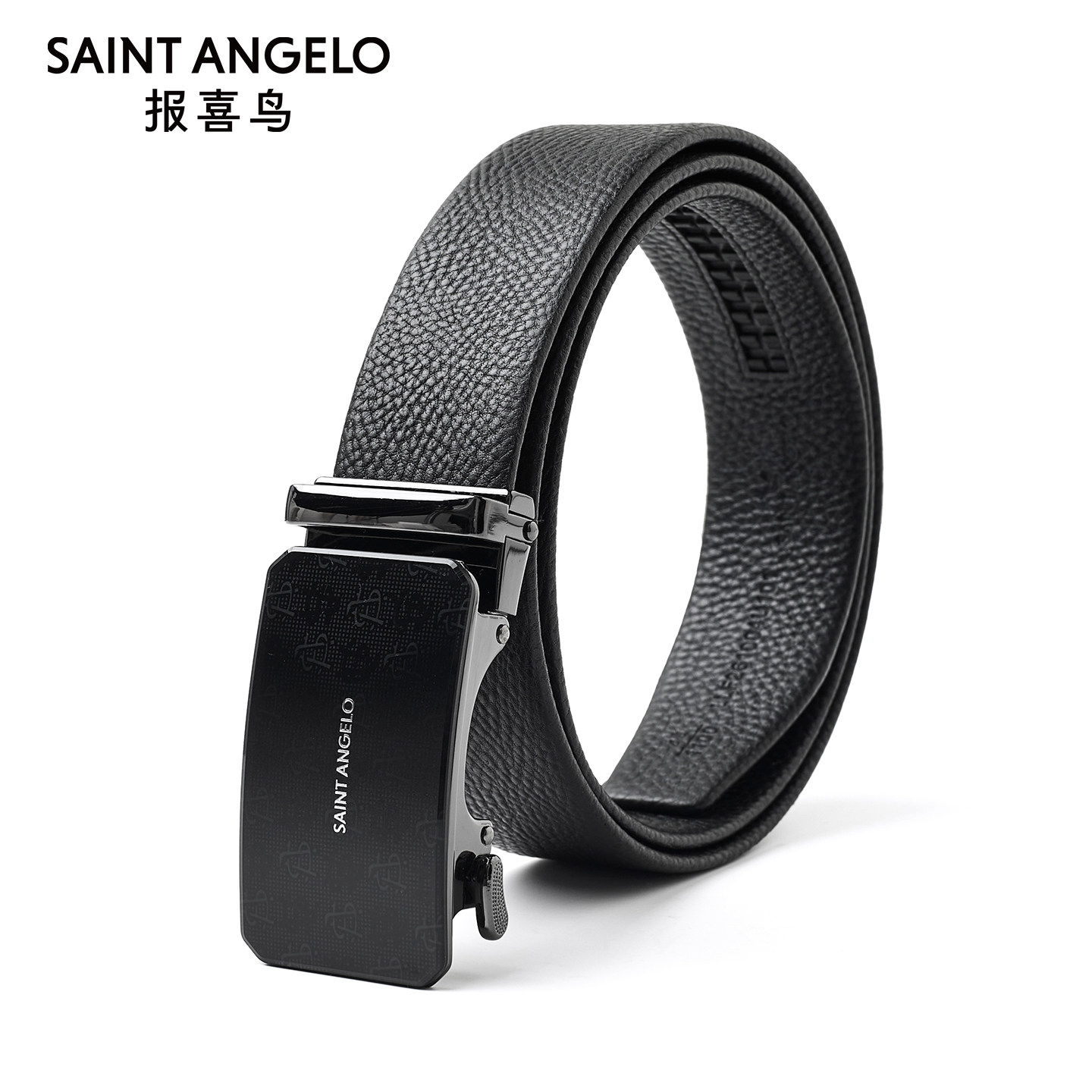 报喜鸟皮带男款真皮2026新款男士爸爸腰带自动扣牛皮商务裤带正品