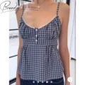 Sky Blue Plaid (3 Buttons)