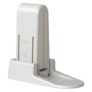 儿童安全锁防开门神器防盗门防宝宝开门锁扣免打孔阻门器门把手锁