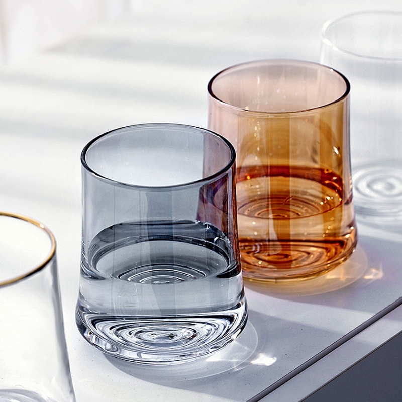 日式透明玻璃杯子