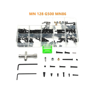 252PCS 螺丝工具盒 适用 莽牛 1/12 MN128 MN86 G500 遥控车改装