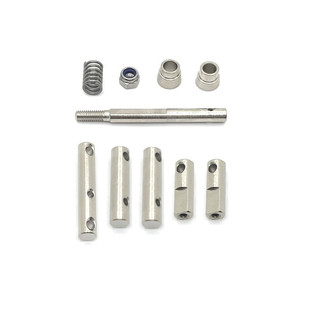 莽牛 1/12 MN128 MN86 遥控车零配件 波箱轴 前后桥轴 连接配件