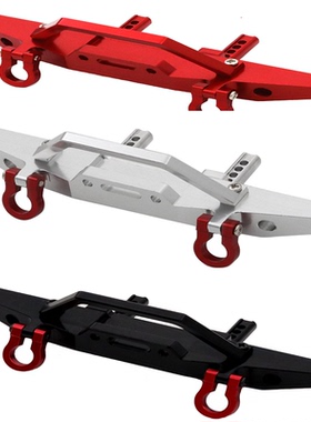 莽牛 1/12 MN128 牧马人 遥控车零配件 金属升级 前保险杠 护杠