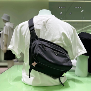 歐美時(shí)尚 郵差包休閑單肩背包胸包 男包P家降落傘布尼龍斜挎包男士
