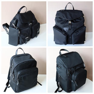 精品降落伞布尼龙双肩包翻盖多功能书包大容量旅行登山包休闲背包