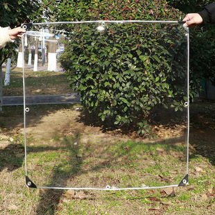 透明防雨布pvc防水布加厚阳台遮雨布雨布挡雨板防晒篷布塑料布