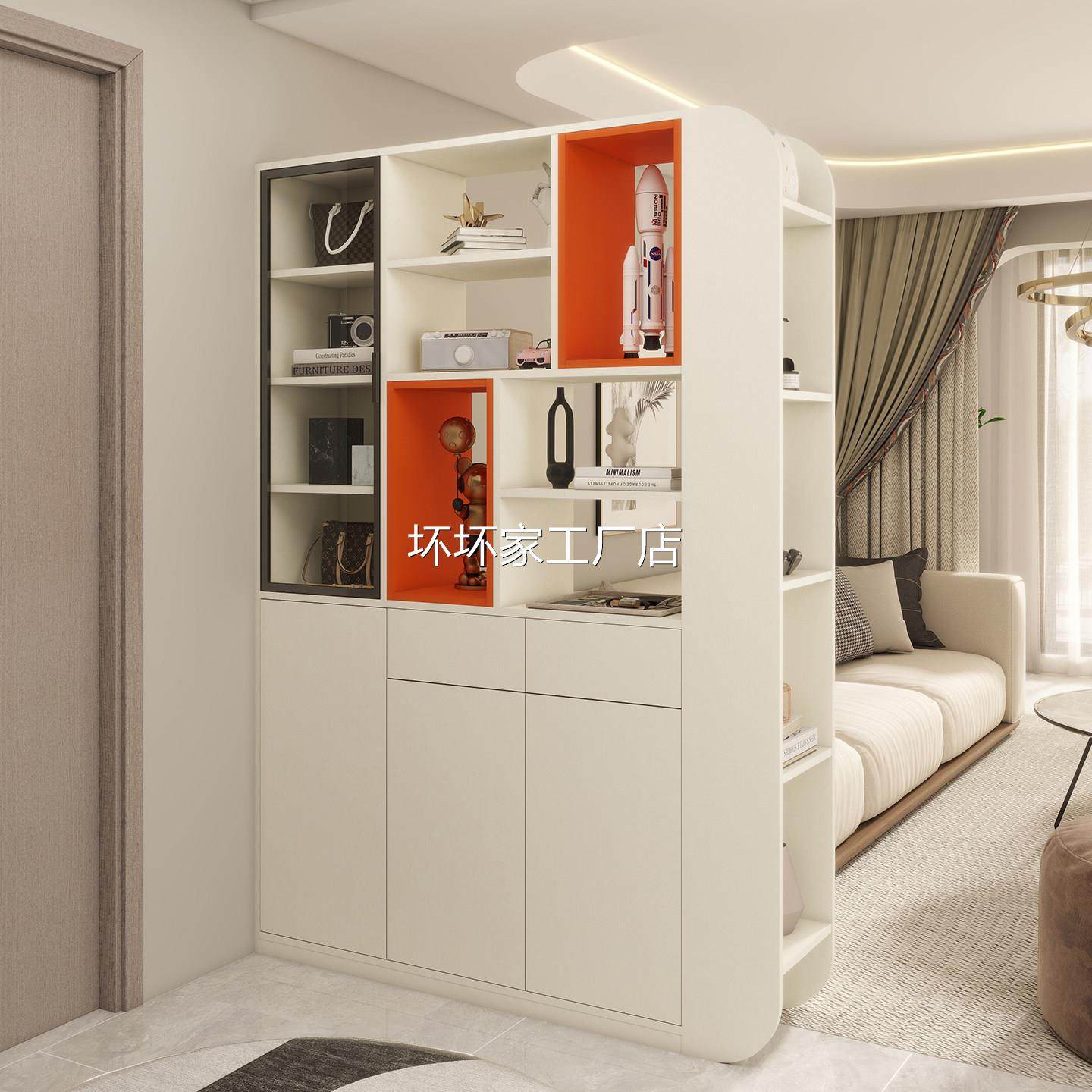 香港包安装包邮入户鞋柜玄关柜一体隔断双面客厅屏风收纳柜收纳柜,住宅家具,鞋柜,淘宝优惠券,粉丝福利购,淘宝优惠卷