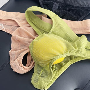 三角内裤 丁字裤 back裤 3条装 头青年T裤 显大blingbling性感男士