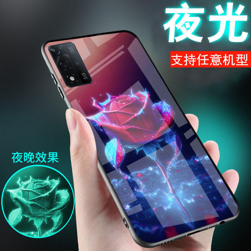 适用oppoa93手机壳a32烟熏