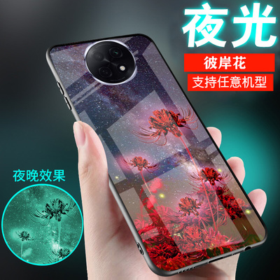 适用oppoa97手机壳a57彼岸花a58新品a93s爆款a35中国a95古风a36夜光A玻璃a56情侣A3外套A1pro男士A55女生a96