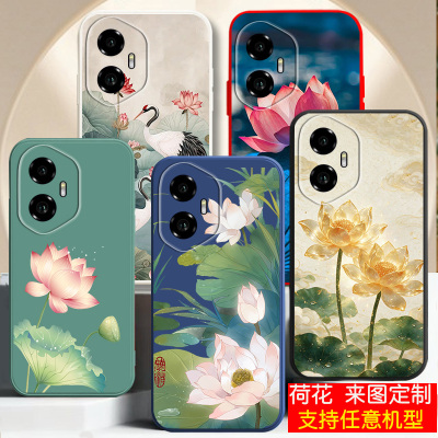 适用华为荣耀500手机壳300荣耀400新品200荷莲花100爆款90硅胶80防摔70好运连连60男士50女生90GT荣耀500pro