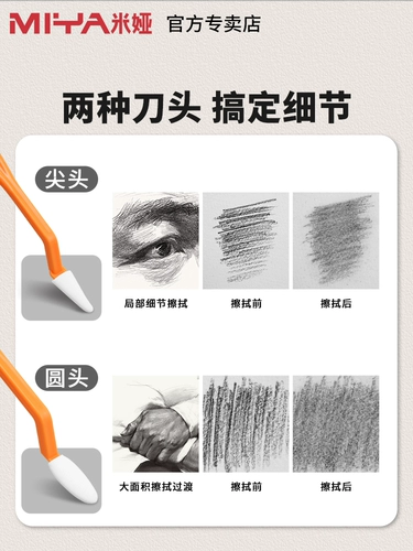 米娅 Хайлайтер, тени, художественная ручка-ластик, набор инструментов, косметическая губка, легкое нанесение, полный комплект