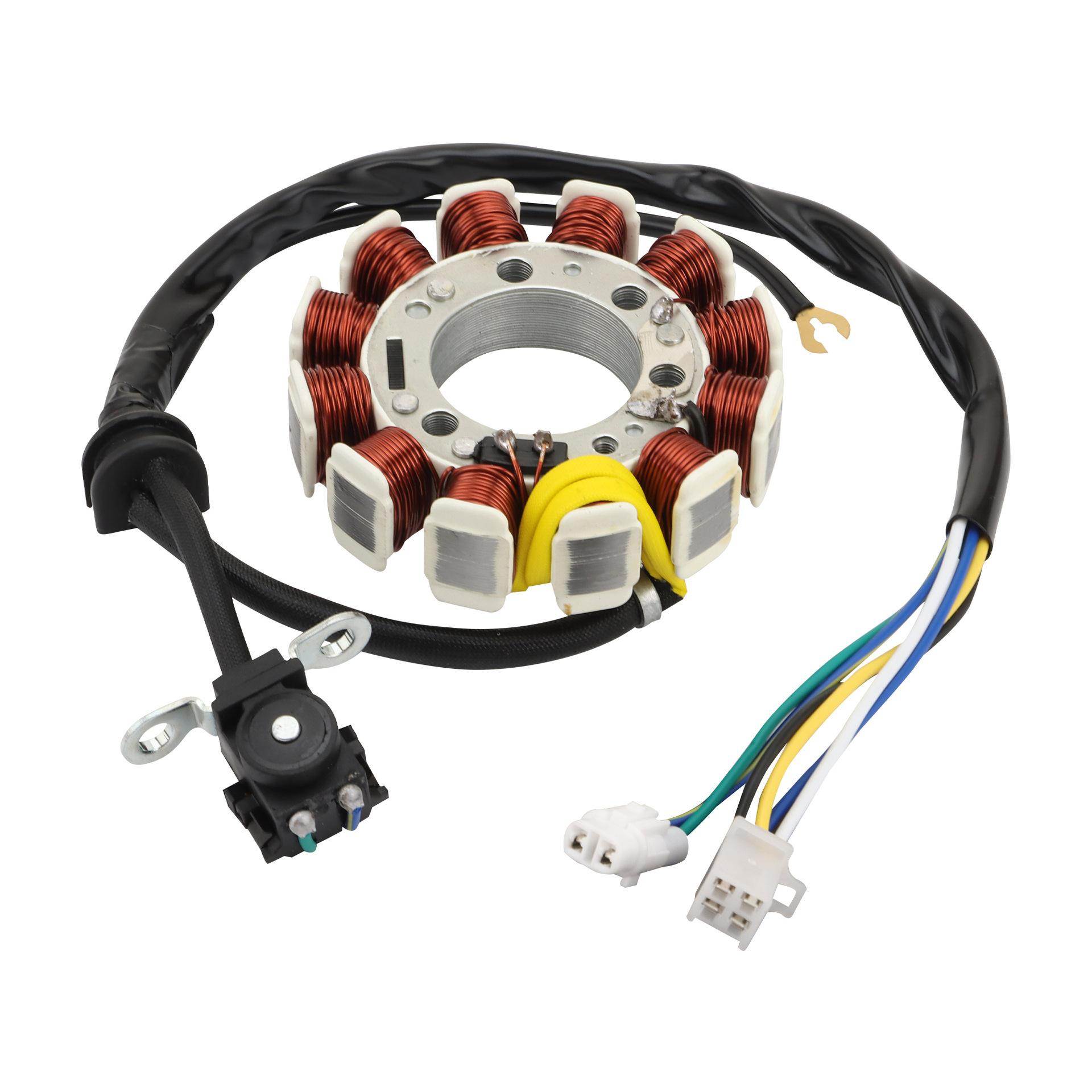 YamahaXt125Xt1253D6-H1410-00适用摩托车磁电机定子线圈