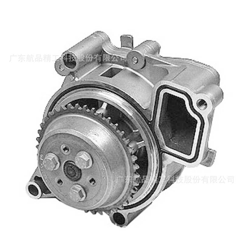 适用通用2.4别克雪佛兰欧宝萨博OB22水泵带链轮总成93181118全新