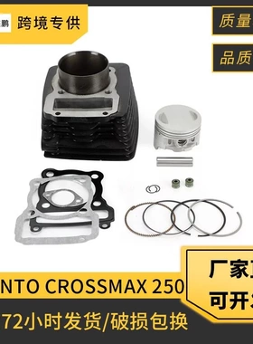 南美跨境摩托车气缸Vento Crossmax 250套缸TY200气缸65.5mm活塞