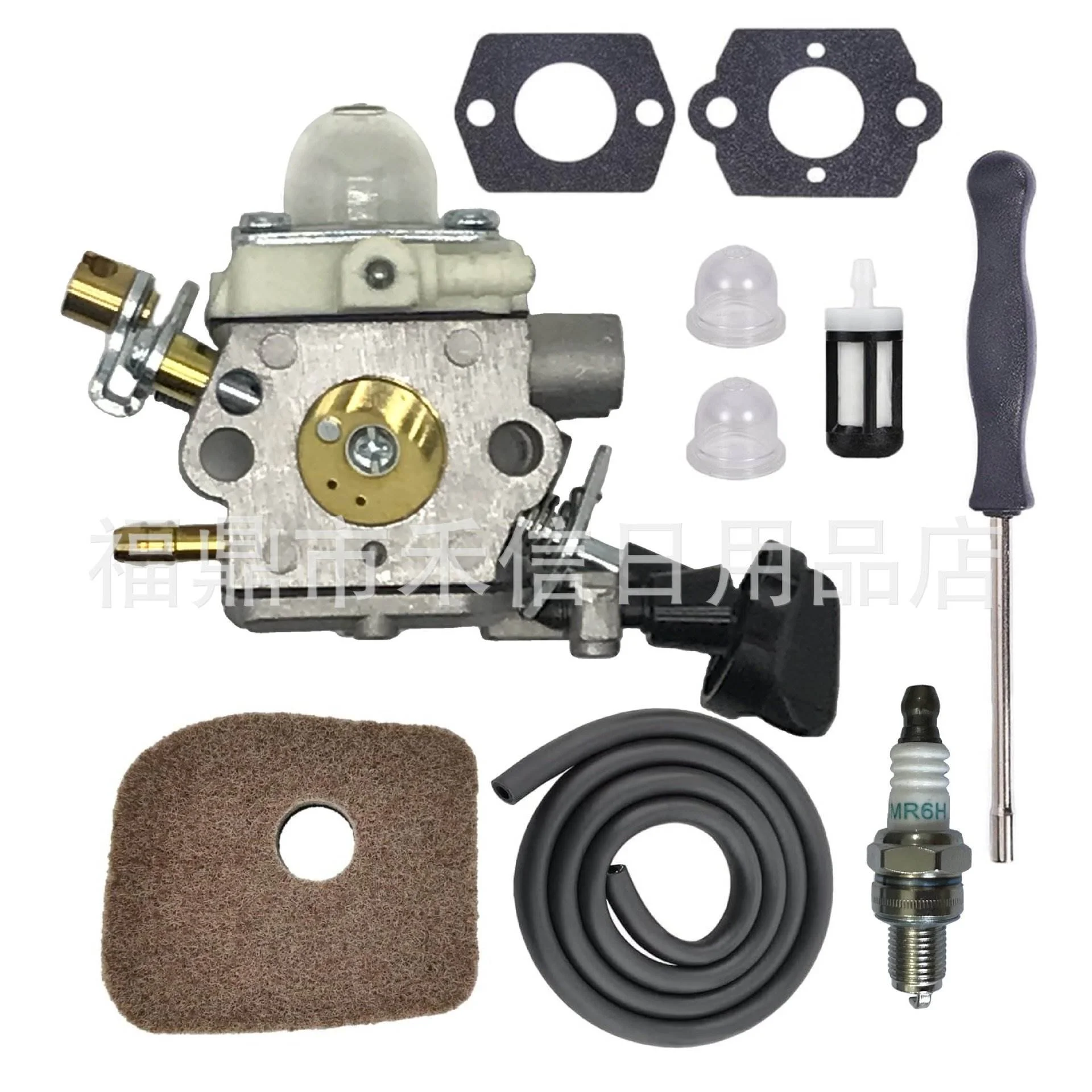 BR200化油器套装4241-120-0625 C1M-S219 C1M-S201割草机配件