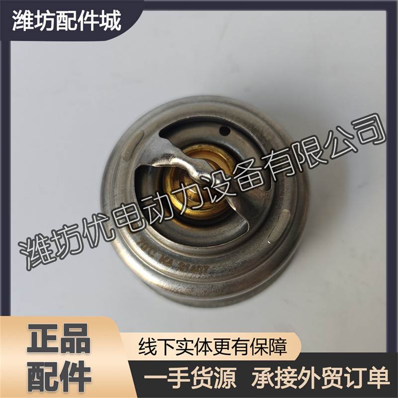 潍坊226B道依茨WP4潍柴WP6渔船用船舶柴油发动机水箱内置节温器芯