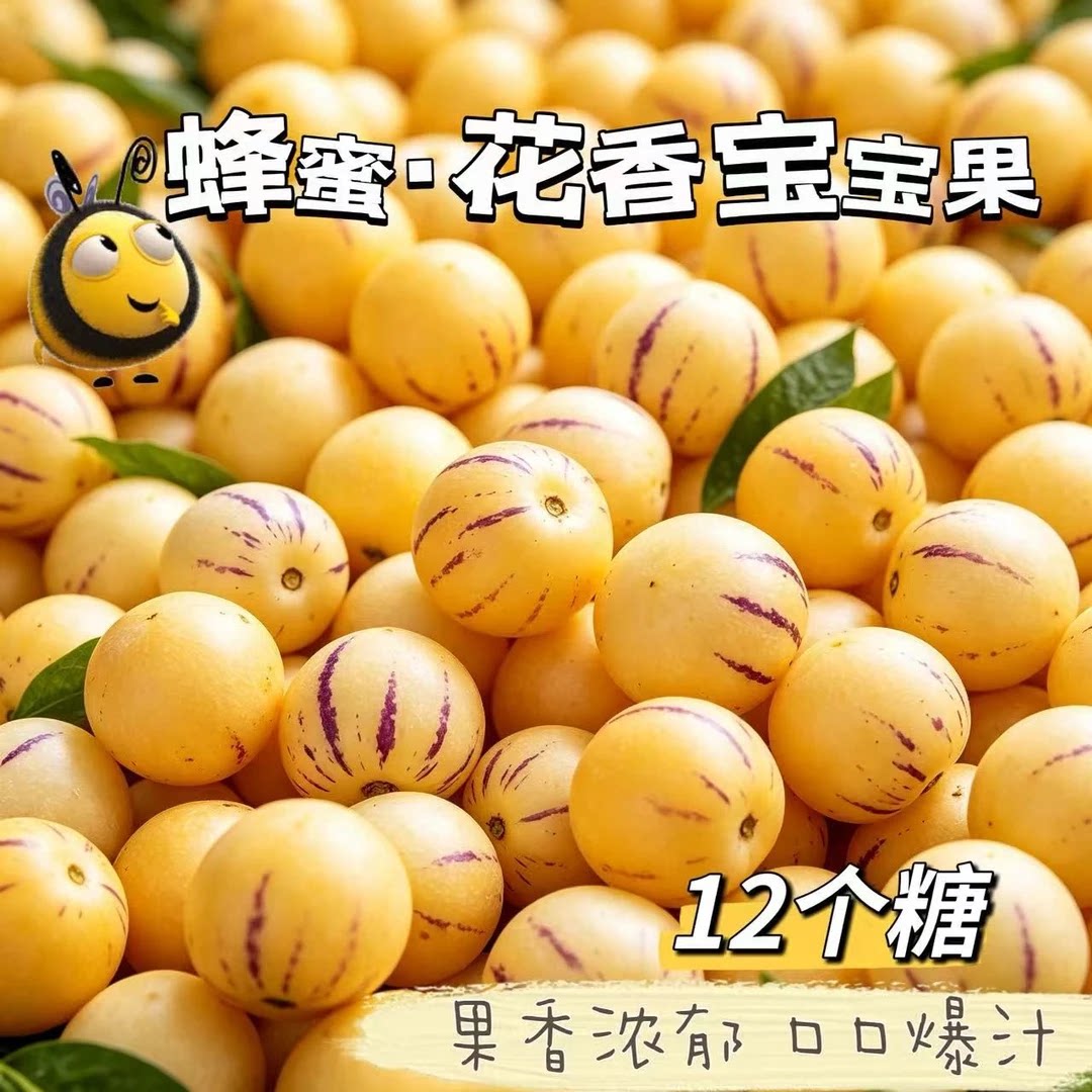 【花香蜂蜜宝宝人参果】树上熟云南石林正宗人参果新鲜采摘爆汁
