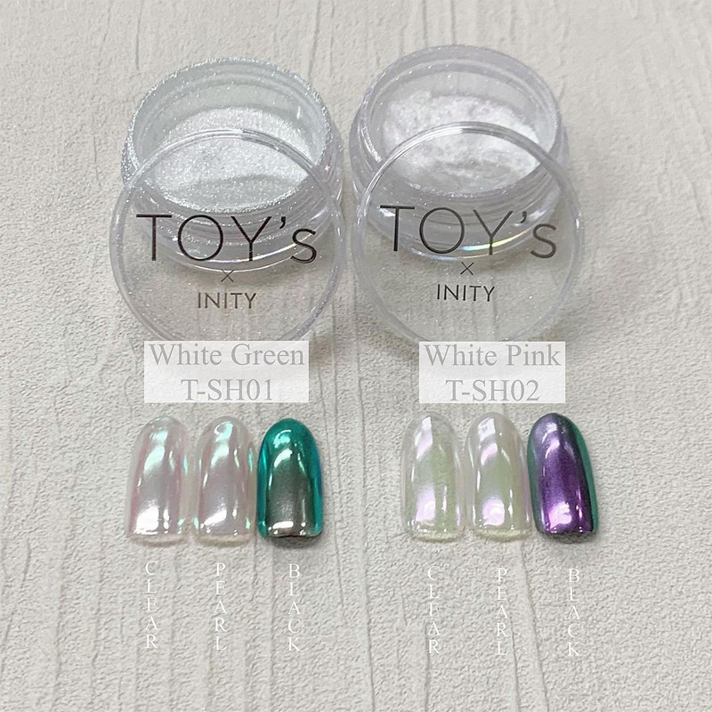 日本toys inity 美甲魔镜粉金属极光粉美甲店专用美甲工具饰品