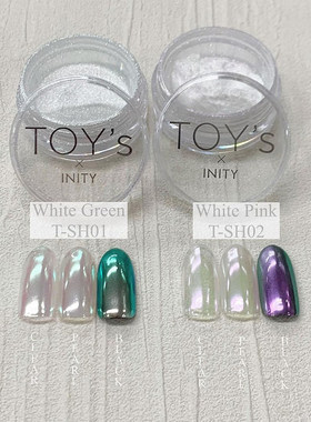 日本toys inity 美甲魔镜粉金属极光粉美甲店专用美甲工具饰品