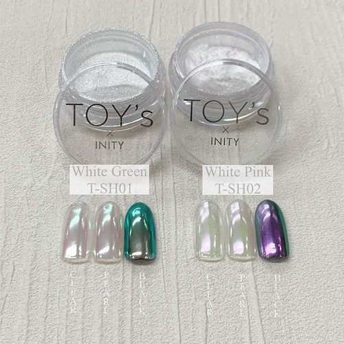 日本toys inity 美甲魔镜粉金属极光粉美甲店专用美甲工具饰品