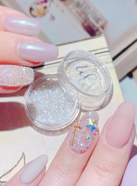 日本正品MATIERE饰品 水晶 微水钻 透色 极光 3D立体钻 美甲饰品