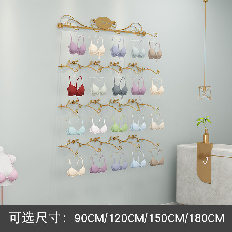 内衣店上墙内衣展示架挂文胸内裤架子壁挂内衣胸罩组合货架