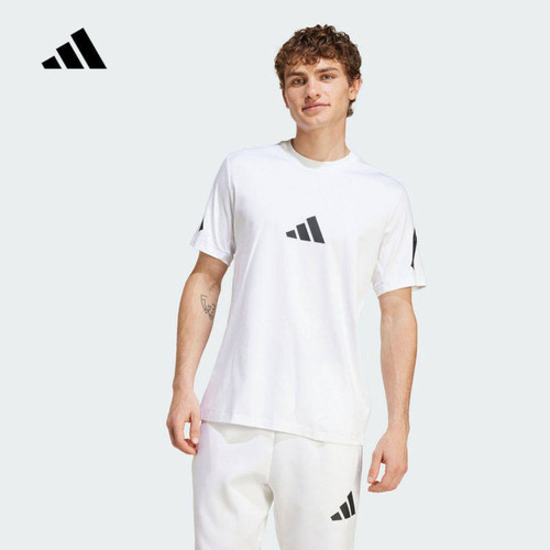 adidas阿迪达斯短袖男2026夏Z.N.E休闲圆领透气T恤JE3078 JE3069