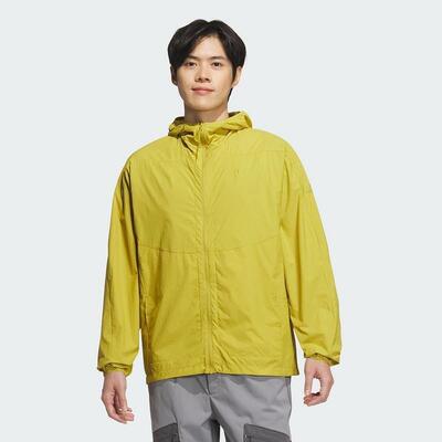 adidas阿迪达斯防晒外套男2025夏季配口袋户外跑步梭织夹克JZ8402