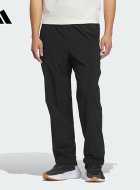 adidas阿迪达斯运动裤男2025夏季薄款梭织运动休闲速干长裤JZ8396