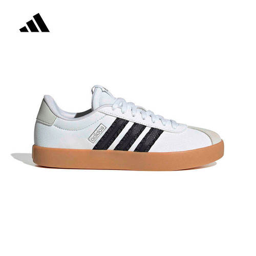 adidas阿迪达斯女鞋2026春VL COURT 3低帮轻便运动休闲鞋 IH6600